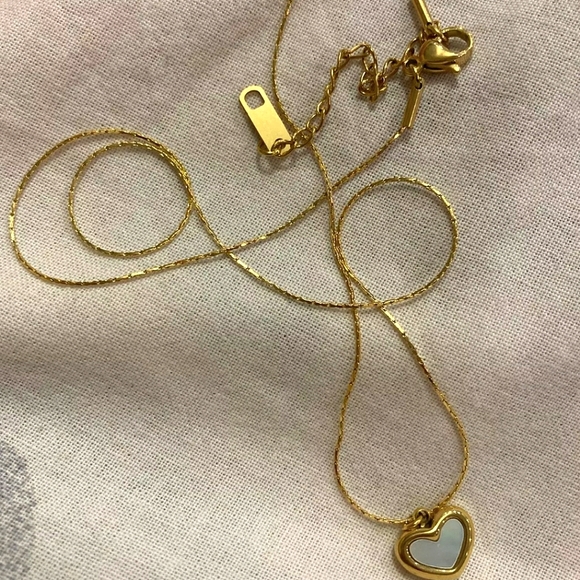 ▪️18k gold plated heart necklace - Picture 3 of 12